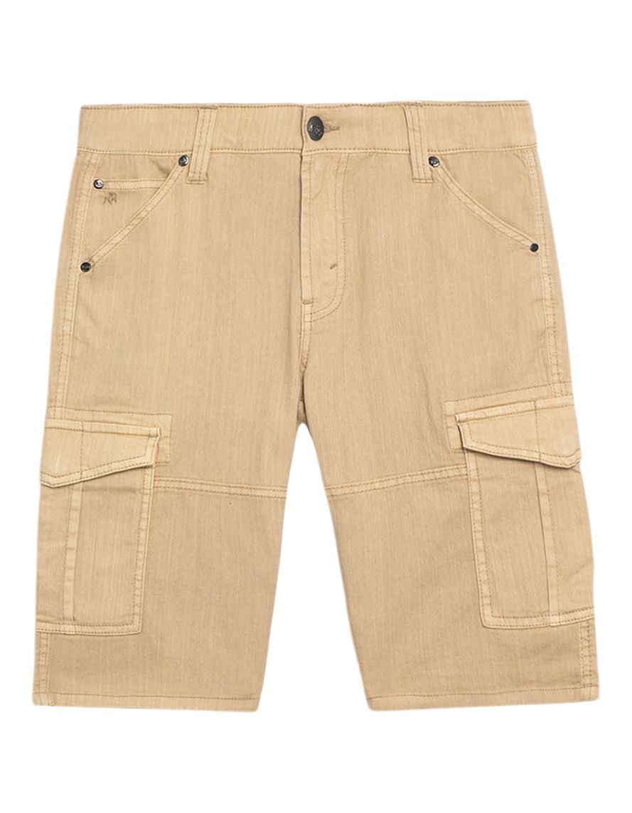 Lois Men's Enrique Stretch Slub Twill Cargo Shorts
