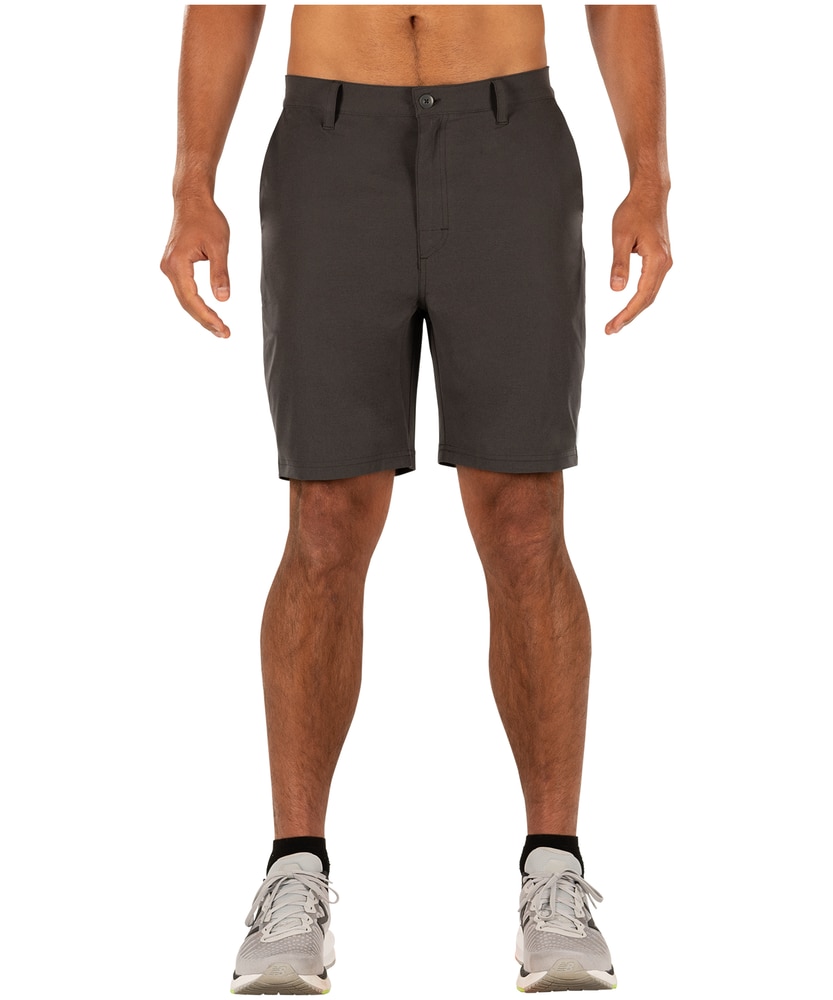 Men's Map Go to Town 2-In-1 Quick Dry Stretch Shorts - Faded Black