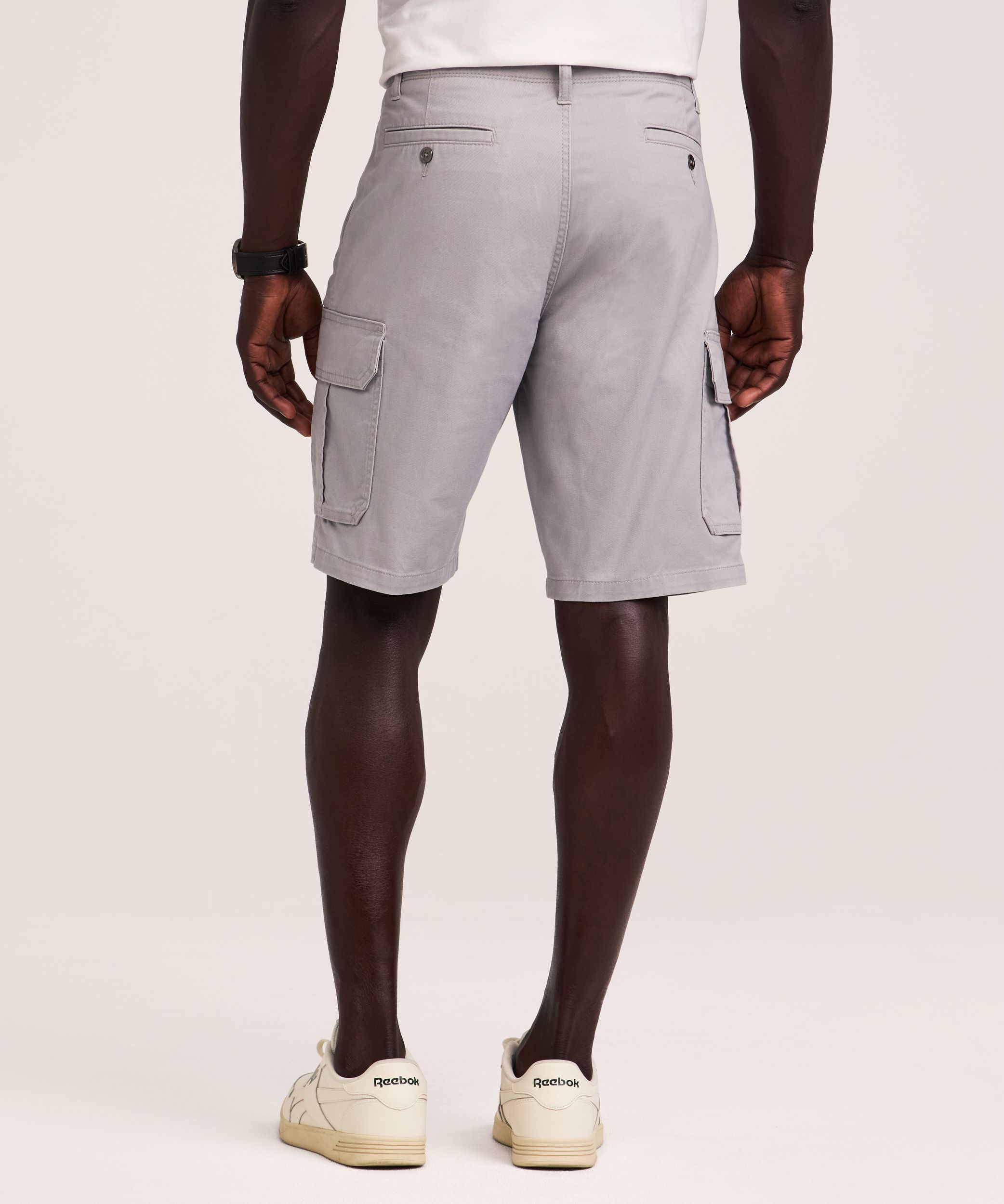 Denver Hayes Men's Mid Rise Stretch Cargo Shorts