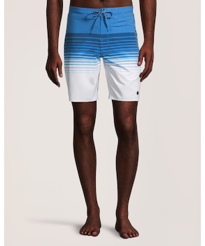 Short de surf à rayures pour hommes, FarWest