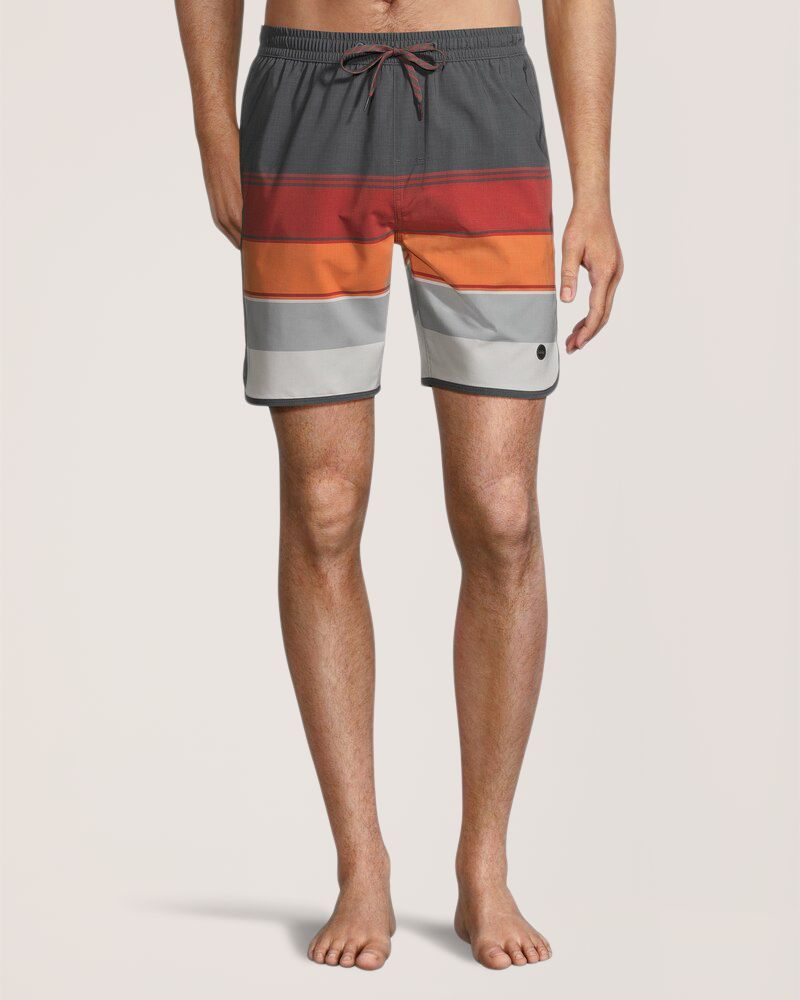Bermuda de plage volley rétro pour hommes, FarWest
