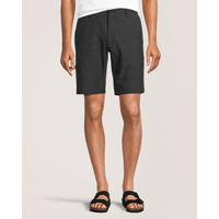 FarWest Men's End on End Stretch Textured Hybrid Shorts Front_Flat