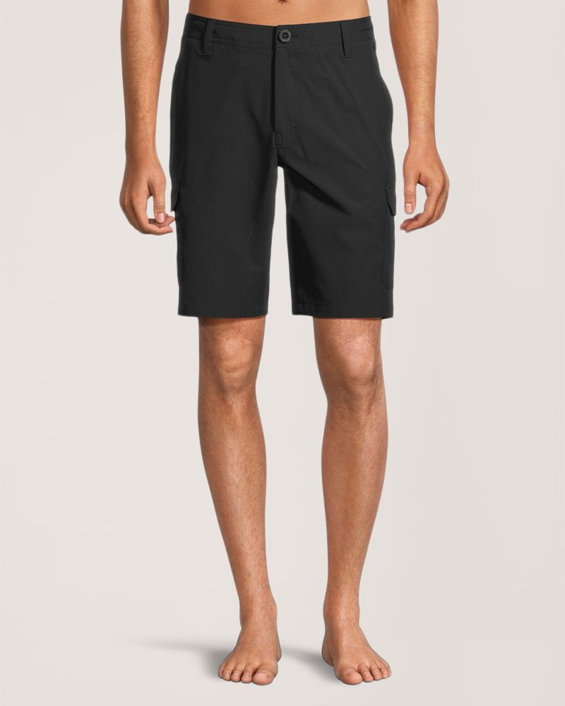 Farwest Men's Stretch Ripstop Cargo Hybrid Shorts