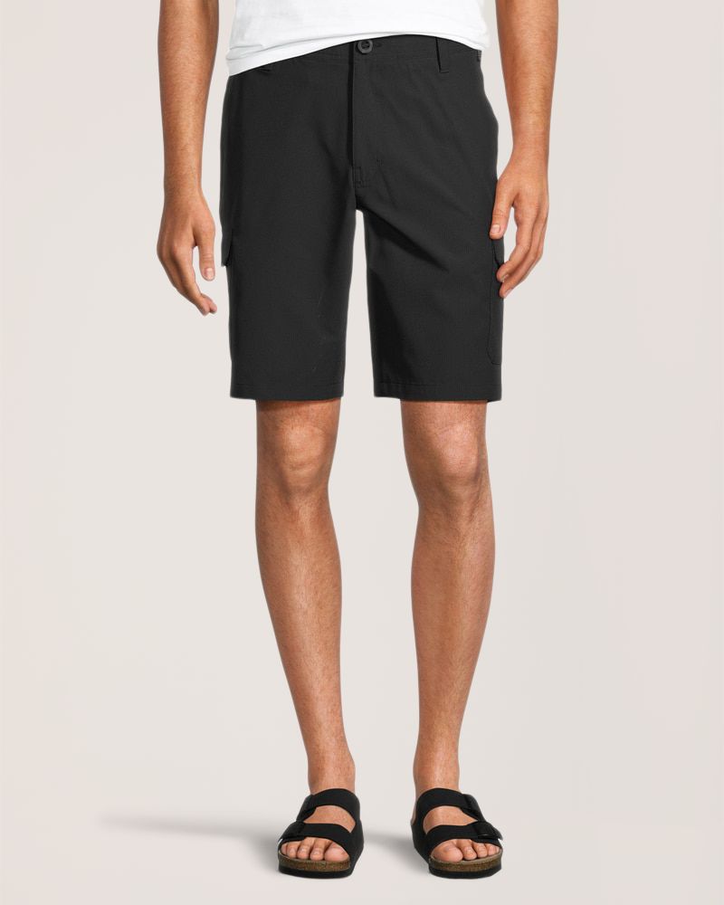Farwest Men's Stretch Ripstop Cargo Hybrid Shorts