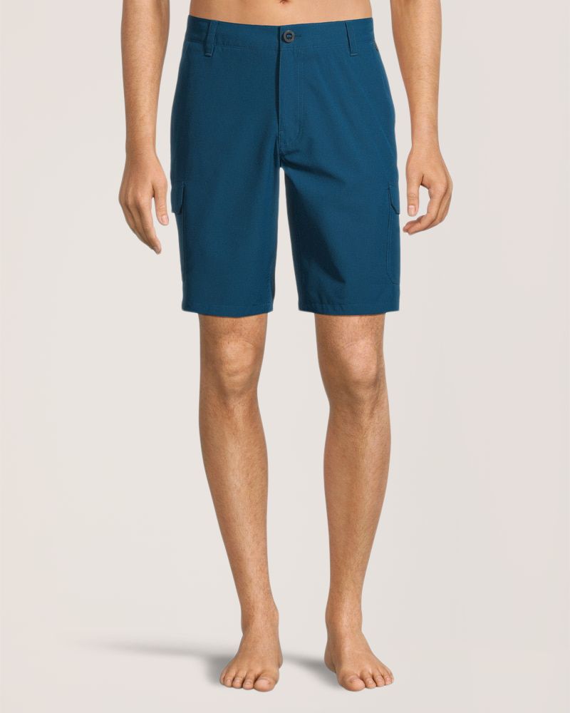 Farwest Men's Stretch Ripstop Cargo Hybrid Shorts