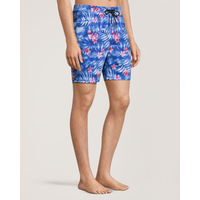 Bermuda de plage à imprimé intégral pour hommes, EXP Front_Three_Fourths_Angled_Right