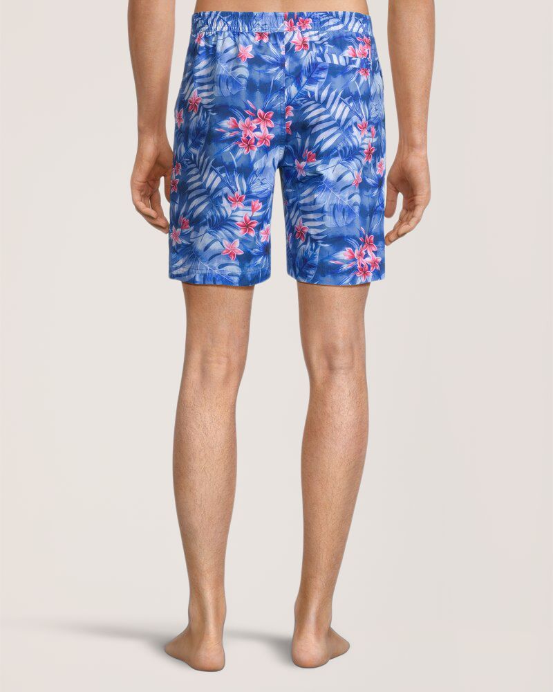 Bermuda de plage à imprimé intégral pour hommes, EXP