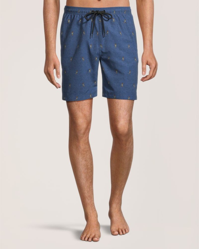 EXP Men's Printed Swim Trunks