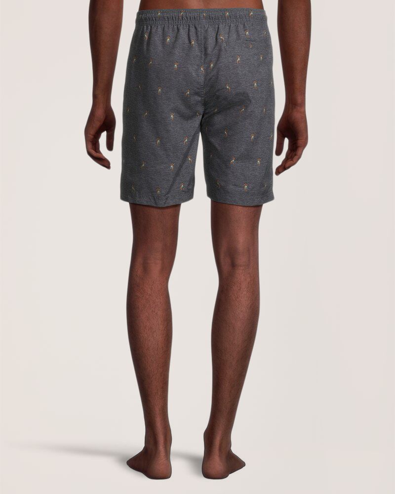 Bermuda de plage imprimé pour hommes, EXP