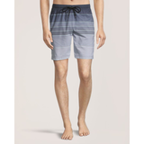 EXP Men's Stripe Swim Trunks Front_Flat