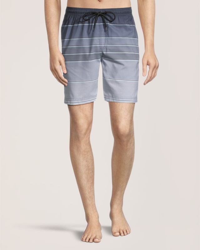 EXP Men's Stripe Swim Trunks
