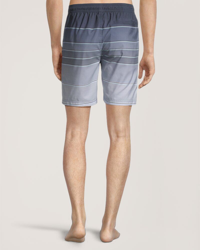 Bermuda de plage à rayures pour hommes, EXP