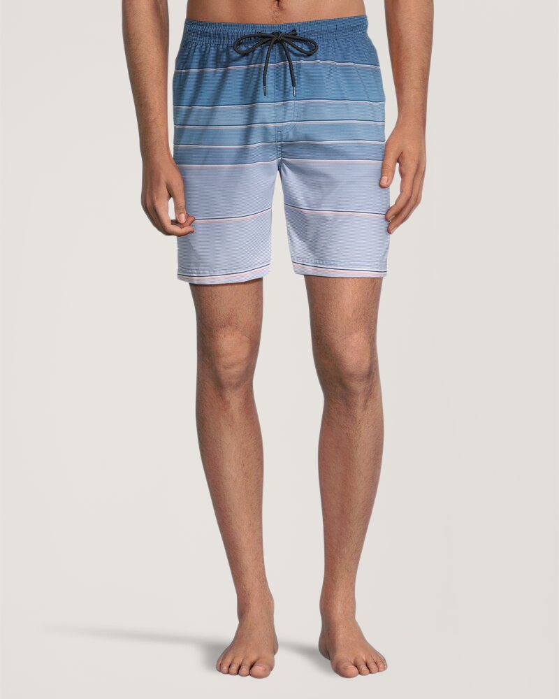 EXP Men's Stripe Swim Trunks