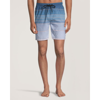 EXP Men's Stripe Swim Trunks Front_Flat