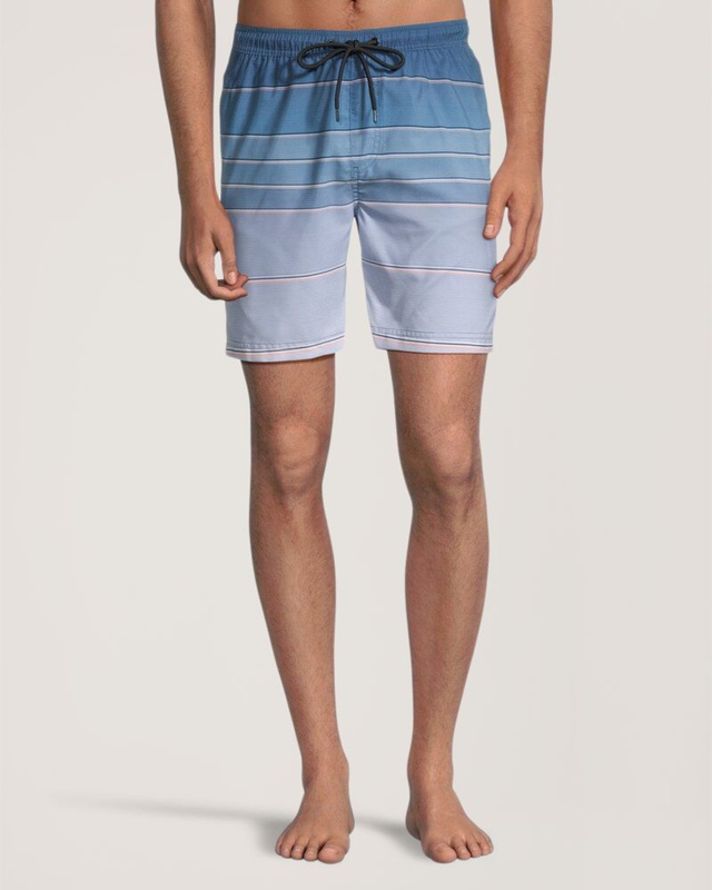 EXP Men's Stripe Swim Trunks