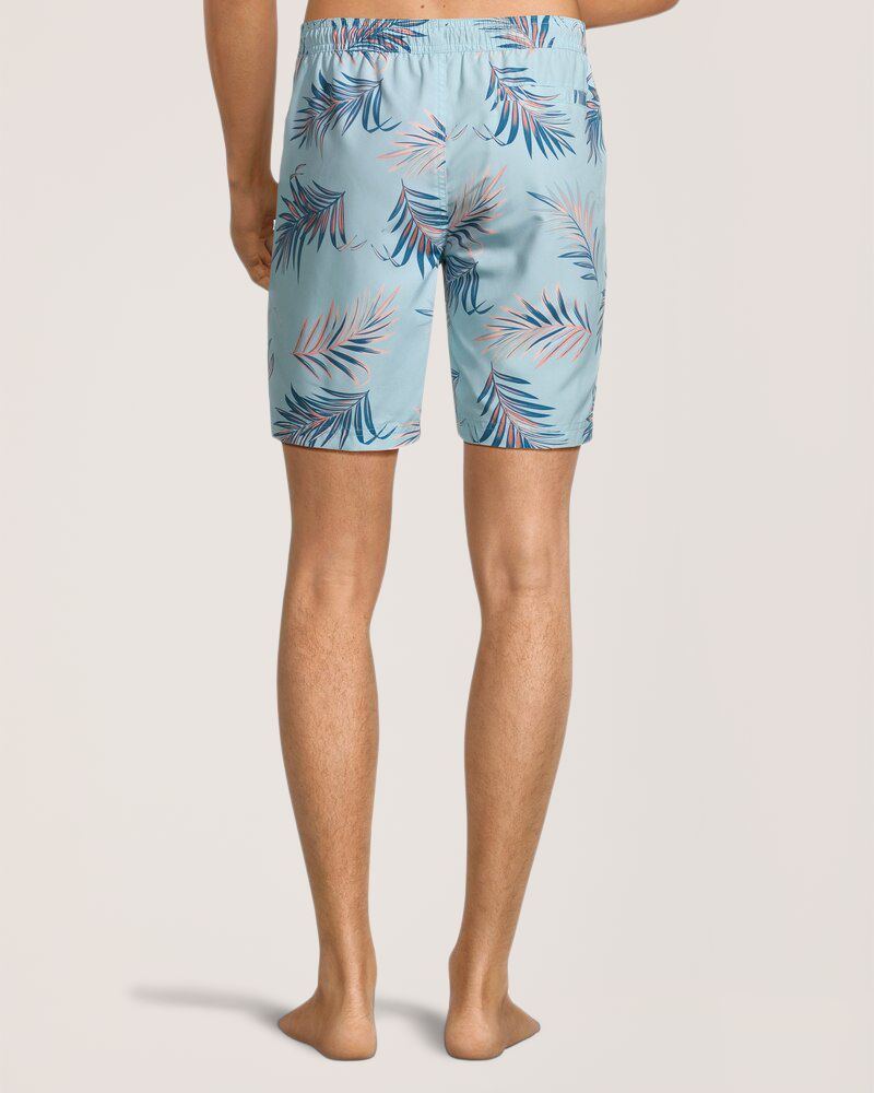 Bermuda de plage à imprimé intégral pour hommes, EXP
