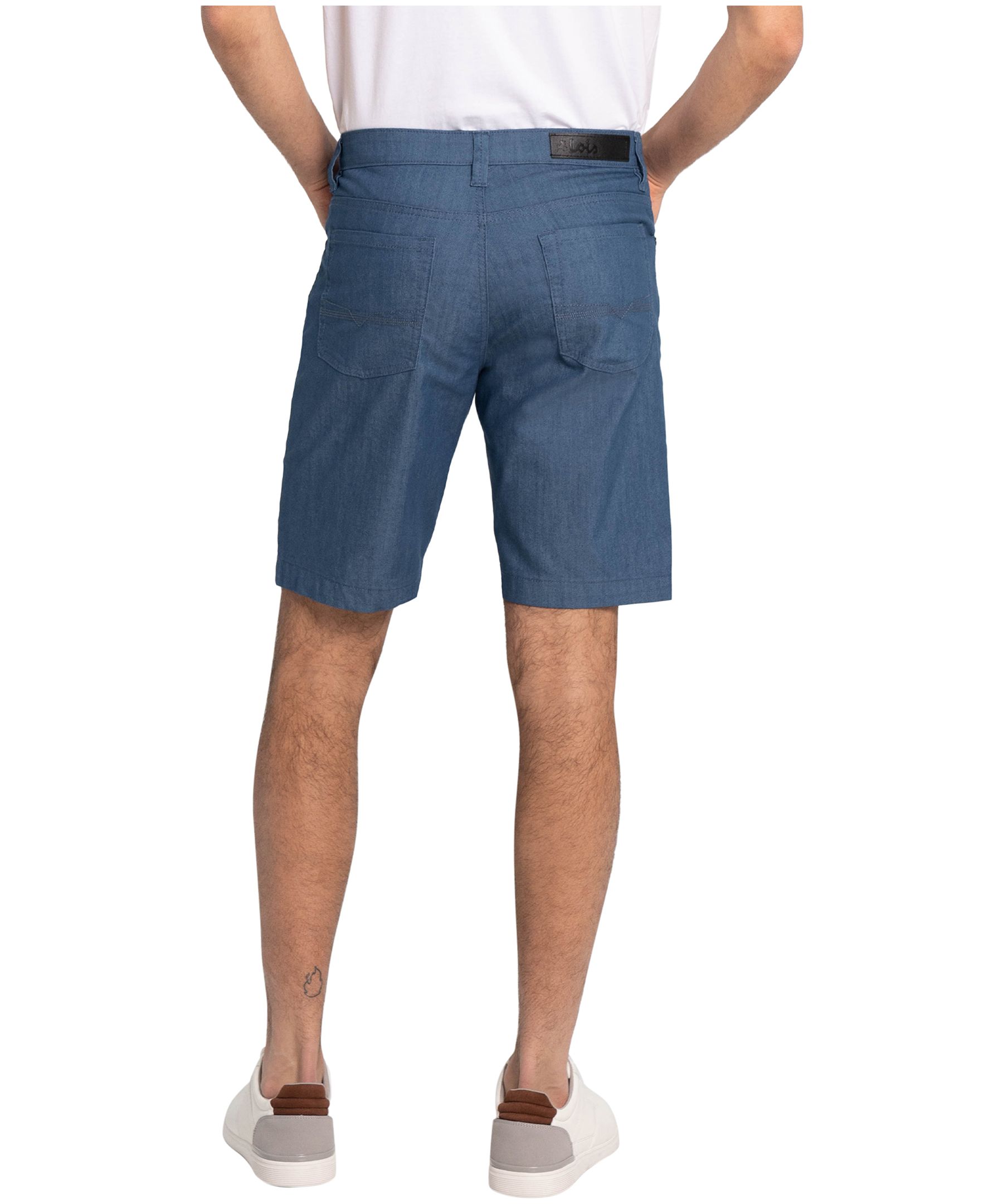 Lois Men's Dennis Stretch Slub Chino Shorts