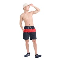 Short de volley à bloc de couleur DropTempMC pour hommes, Oh Buoy&nbsp;2N1, SAXX Front_Flat