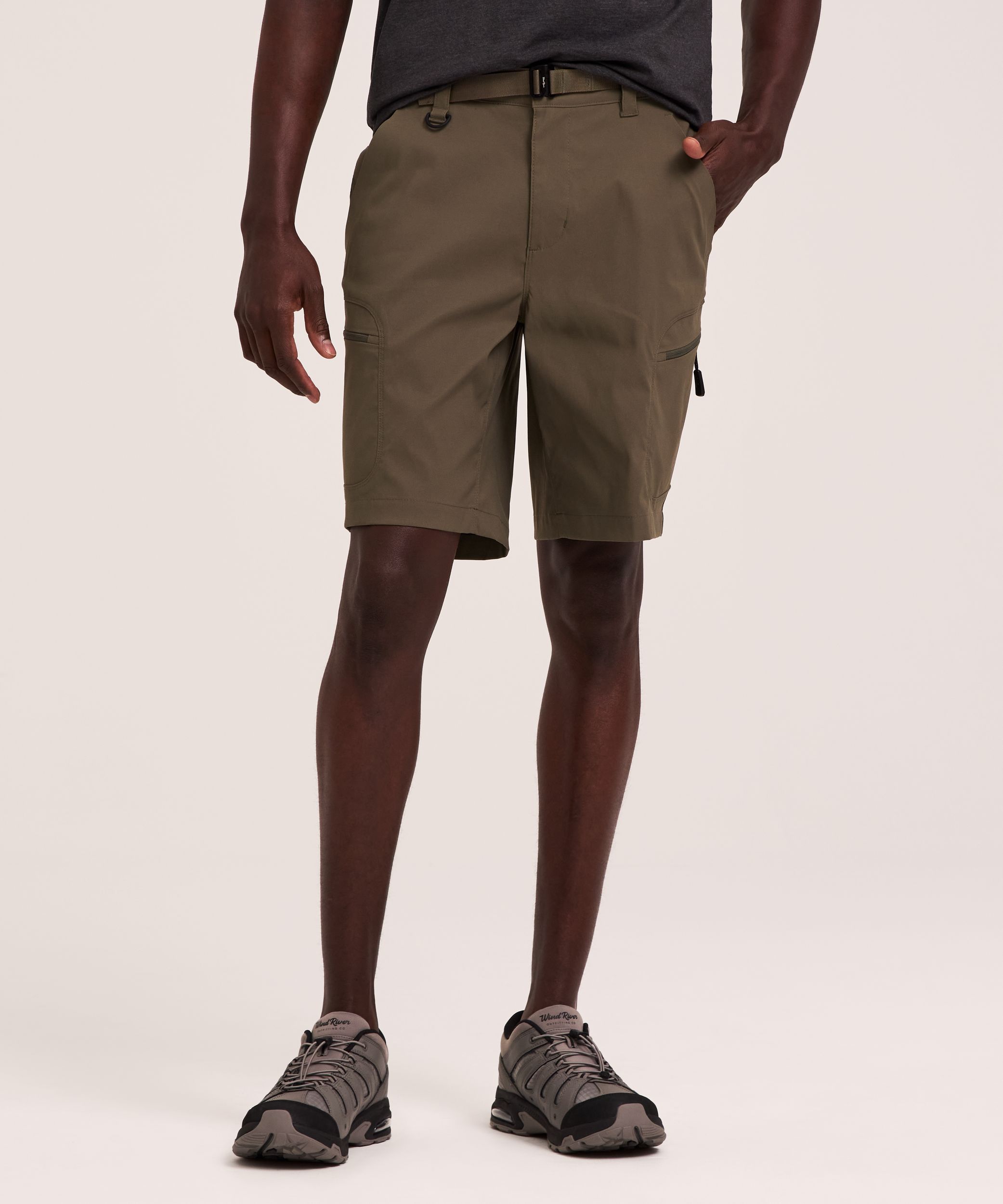 WindRiver Men's Hyper-Dri HD1 Water Repellent Hiking Shorts
