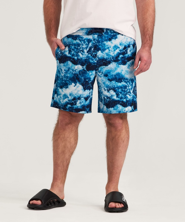 Bermuda de plage de 8 po à imprimé pour hommes, FarWest