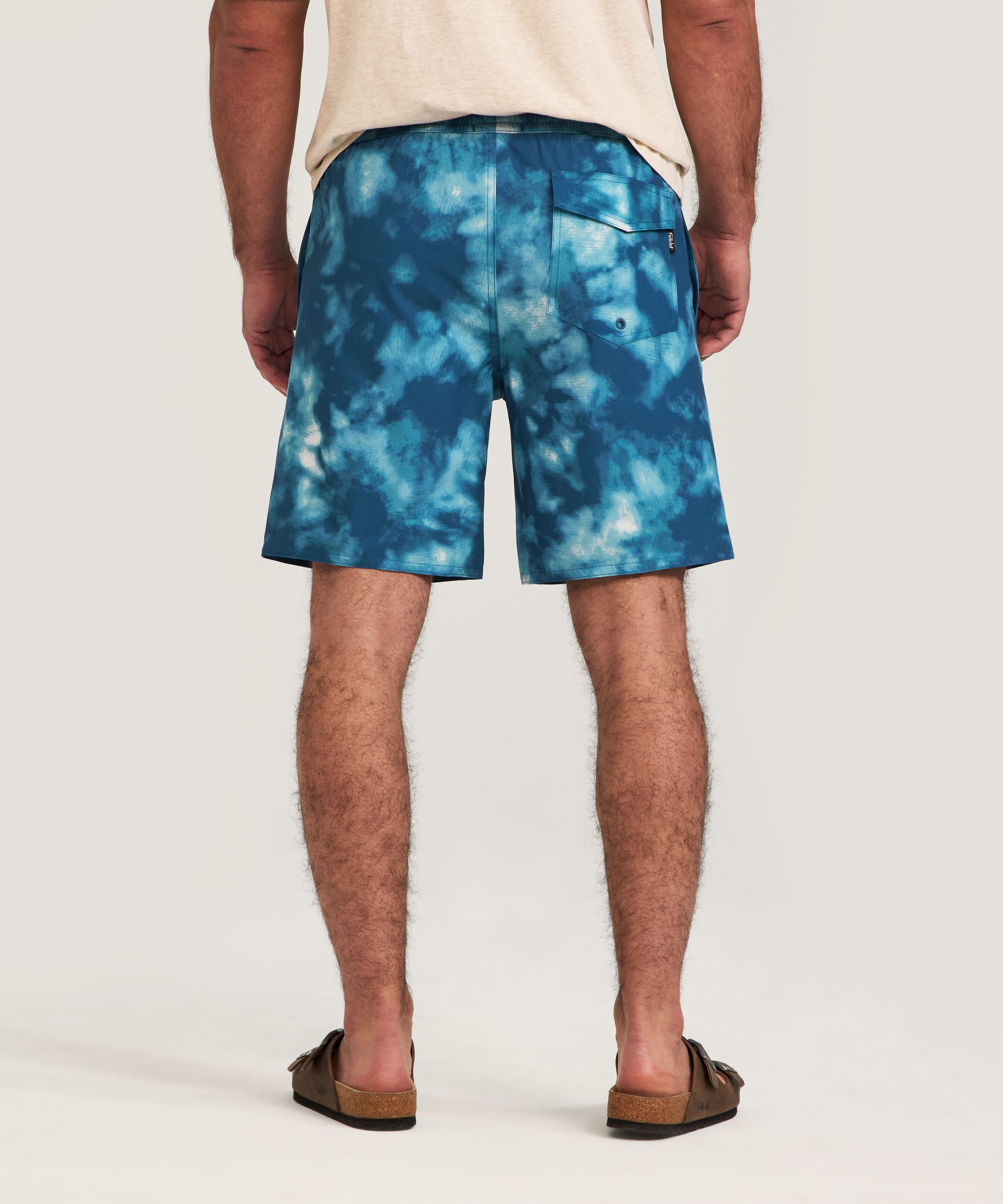 Bermuda de plage de 8&nbsp;po à imprimé pour hommes, FarWest