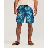 FarWest Men's Printed 8 Inch Swim Trunk Front_Flat