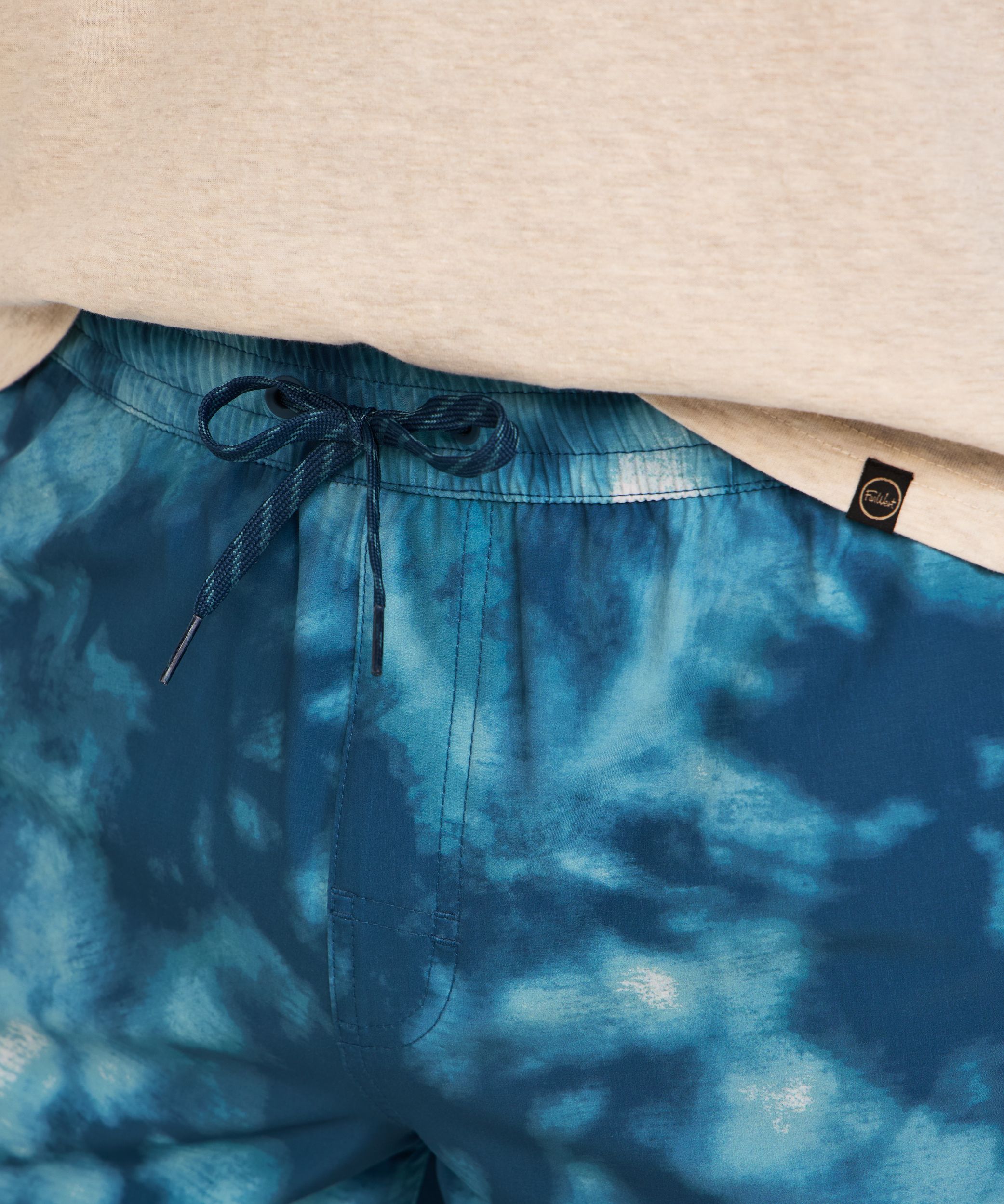 Bermuda de plage de 8&nbsp;po à imprimé pour hommes, FarWest