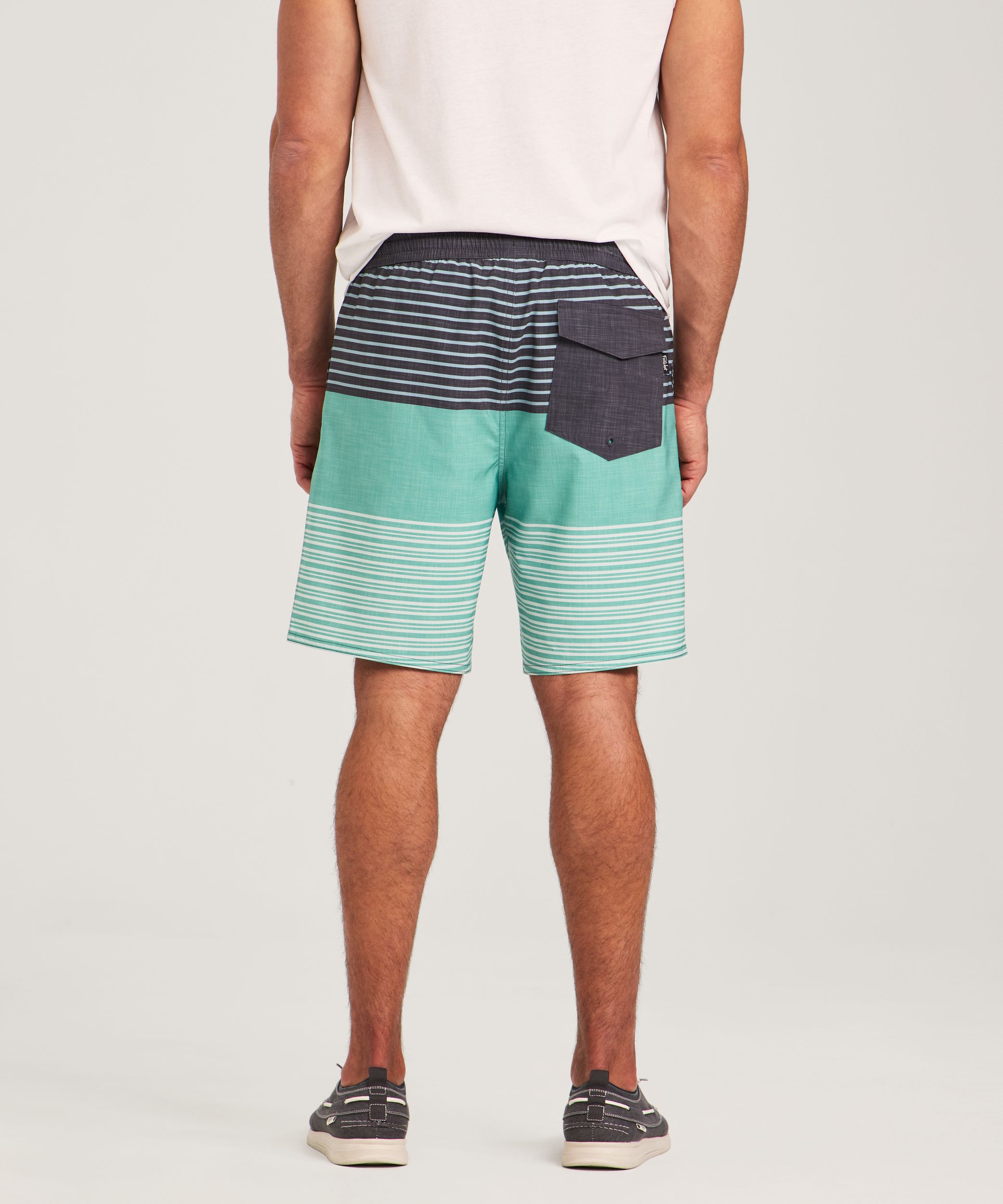 FarWest Men's Printed 8 Inch Swim Shorts