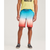 FarWest Men's Ombre 9 Inch E-Board Short Front_Flat