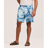 FarWest Men's Printed 8 Inch Swim Trunk Front_Angled_Left