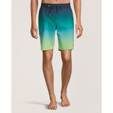 FarWest Men's Ombre 9 Inch E-Board Short Front_Flat