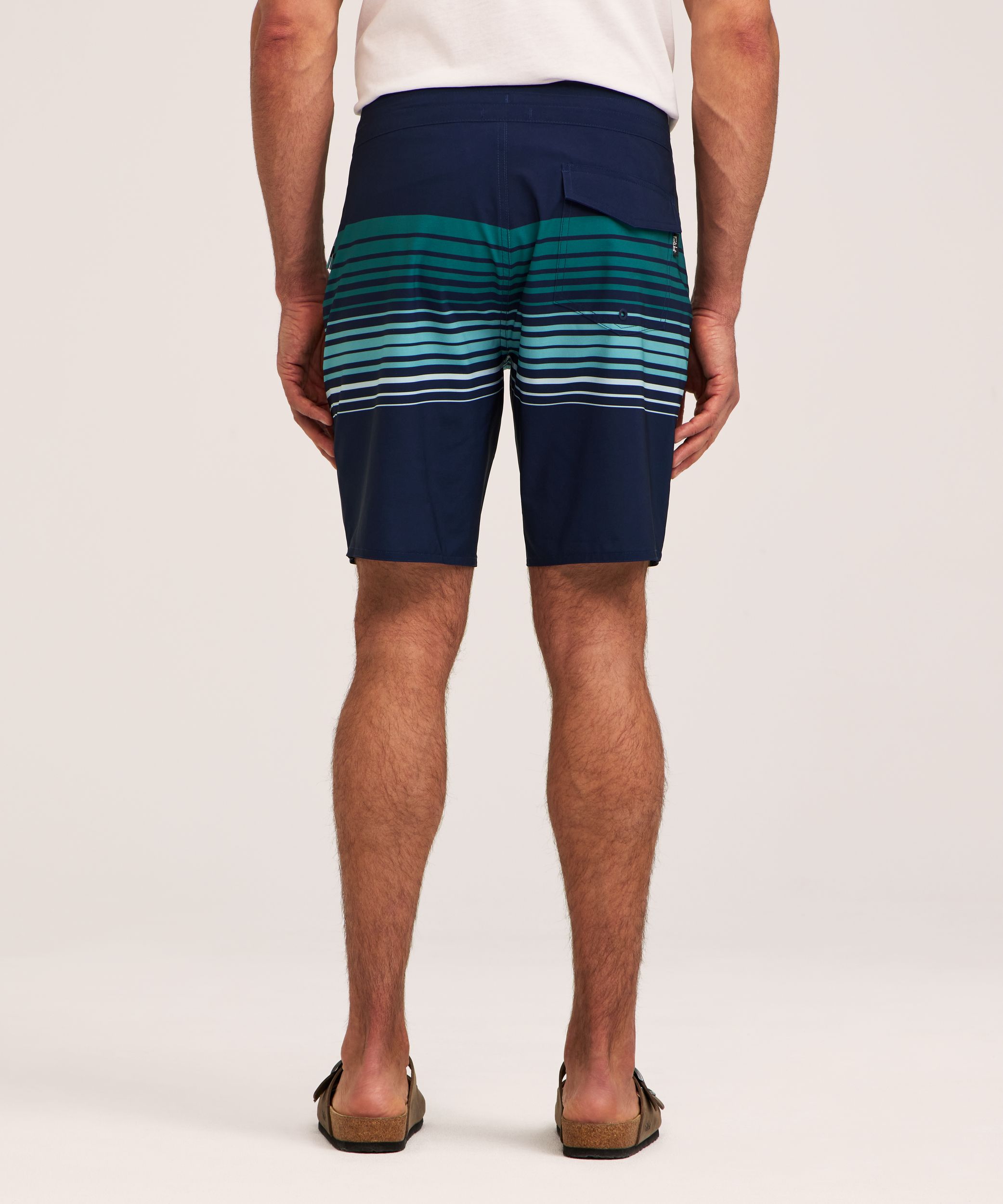 Short de surf rayé de 9&nbsp;po pour hommes, FarWest