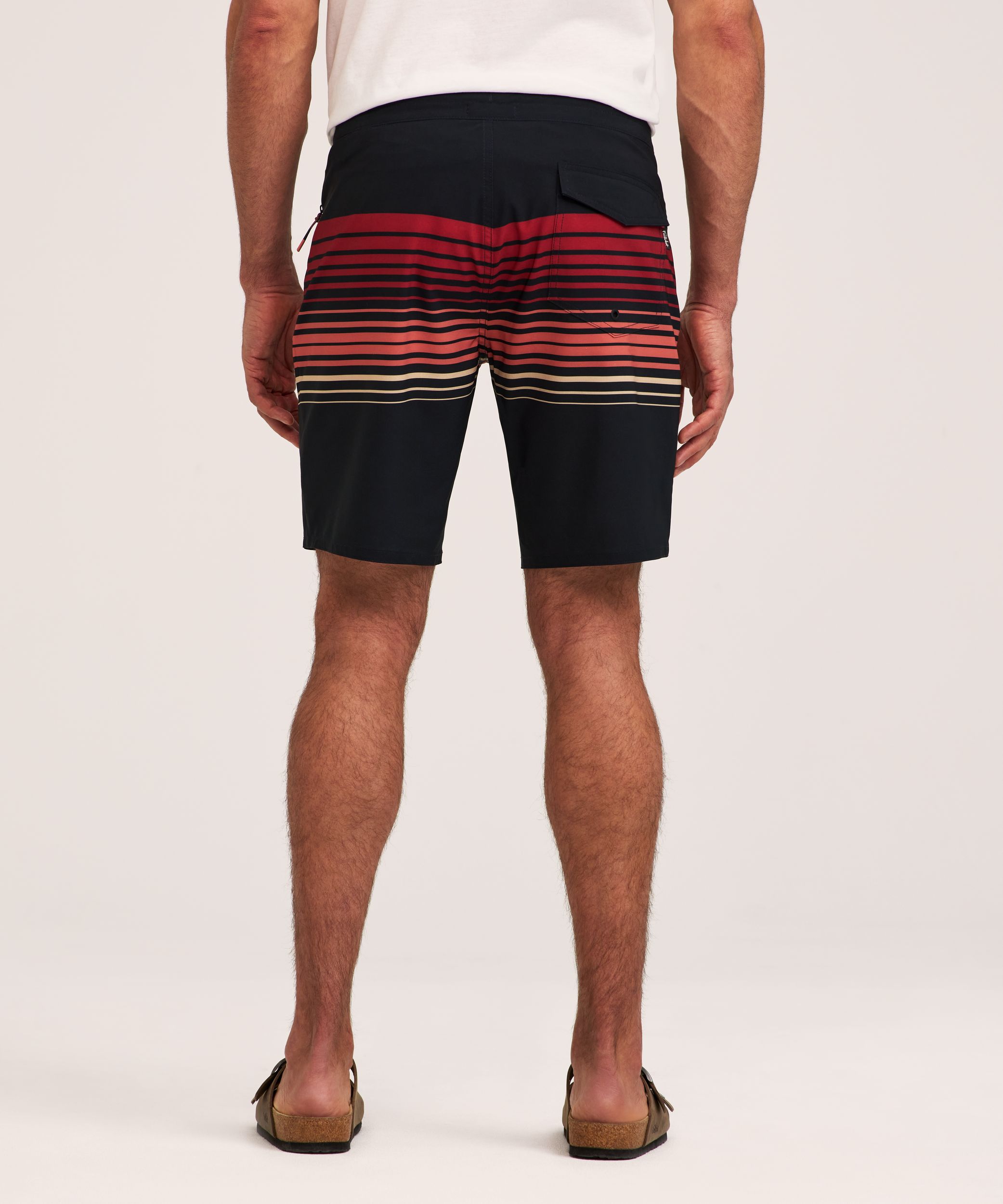 Short de surf rayé de 9&nbsp;po pour hommes, FarWest