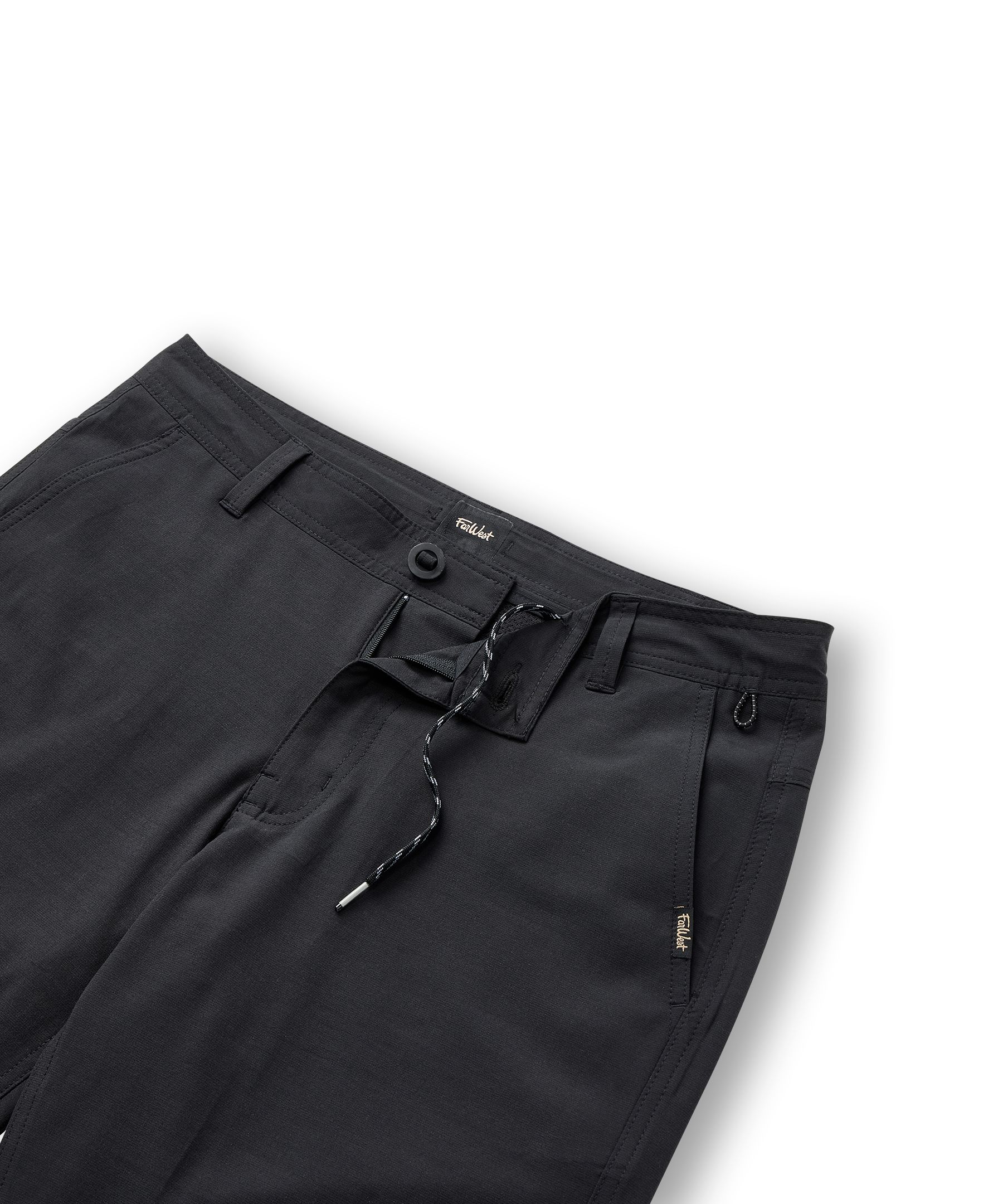 FarWest Men's End on End Stretch Textured Hybrid Shorts