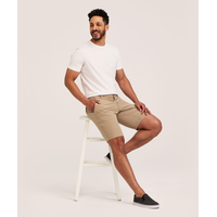 FarWest Men's End on End Stretch Textured Hybrid Shorts