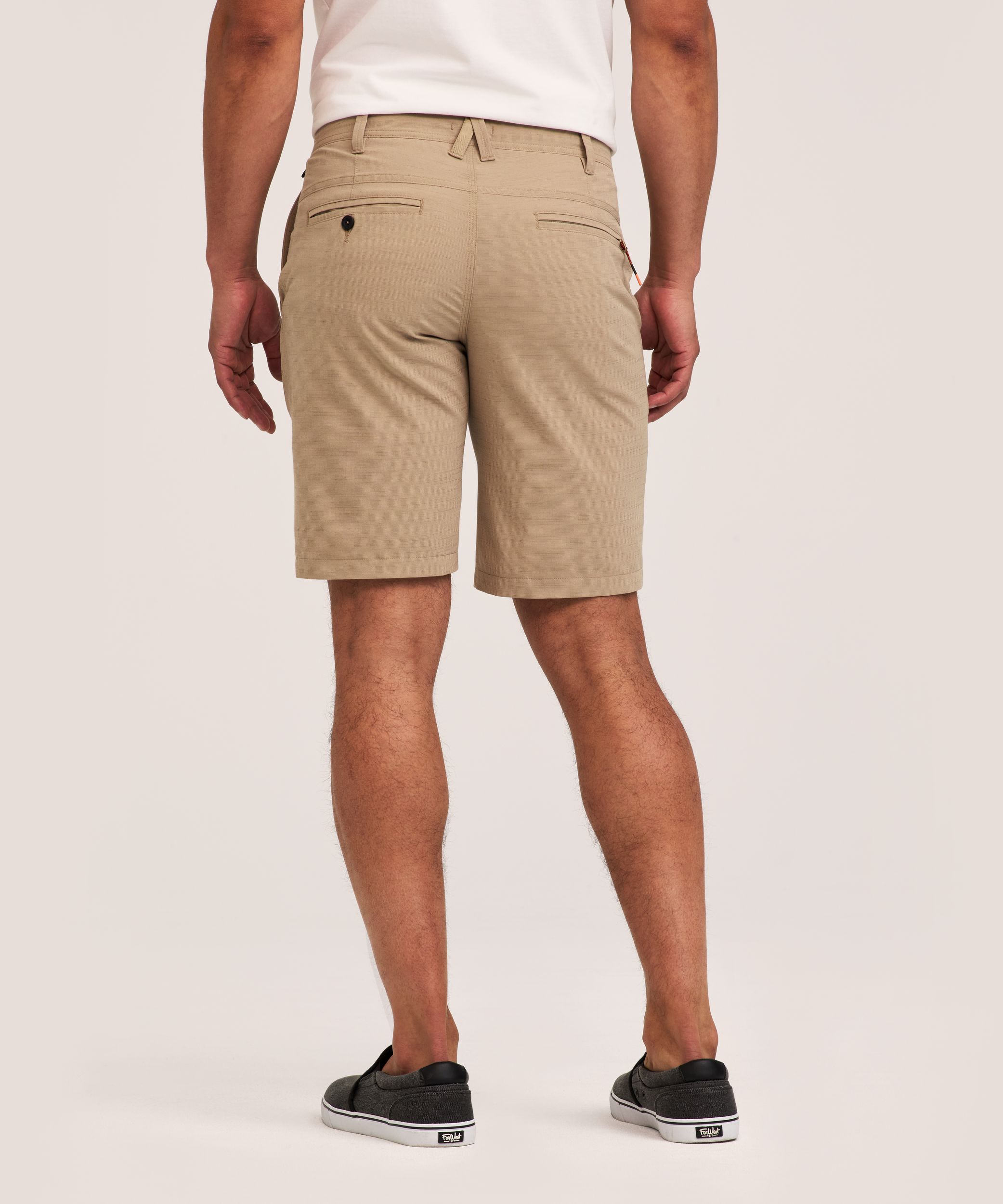 FarWest Men's End on End Stretch Textured Hybrid Shorts | Mark's