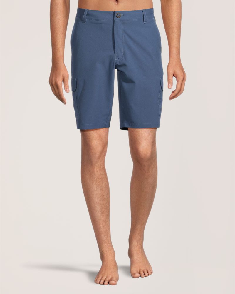 Farwest Men's Stretch Ripstop Cargo Hybrid Shorts