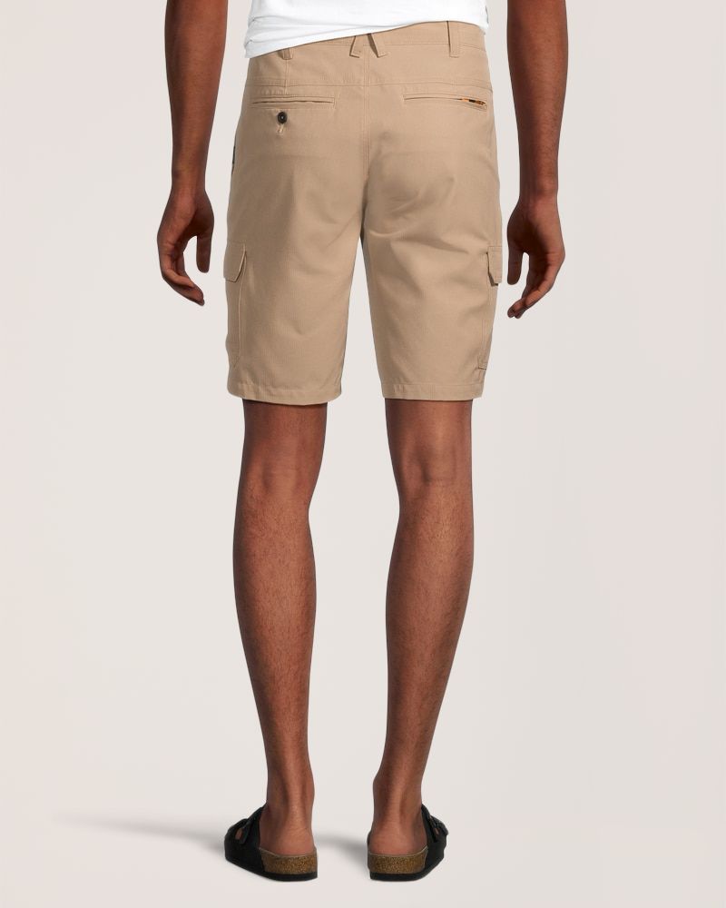 Farwest Men's Stretch Ripstop Cargo Hybrid Shorts