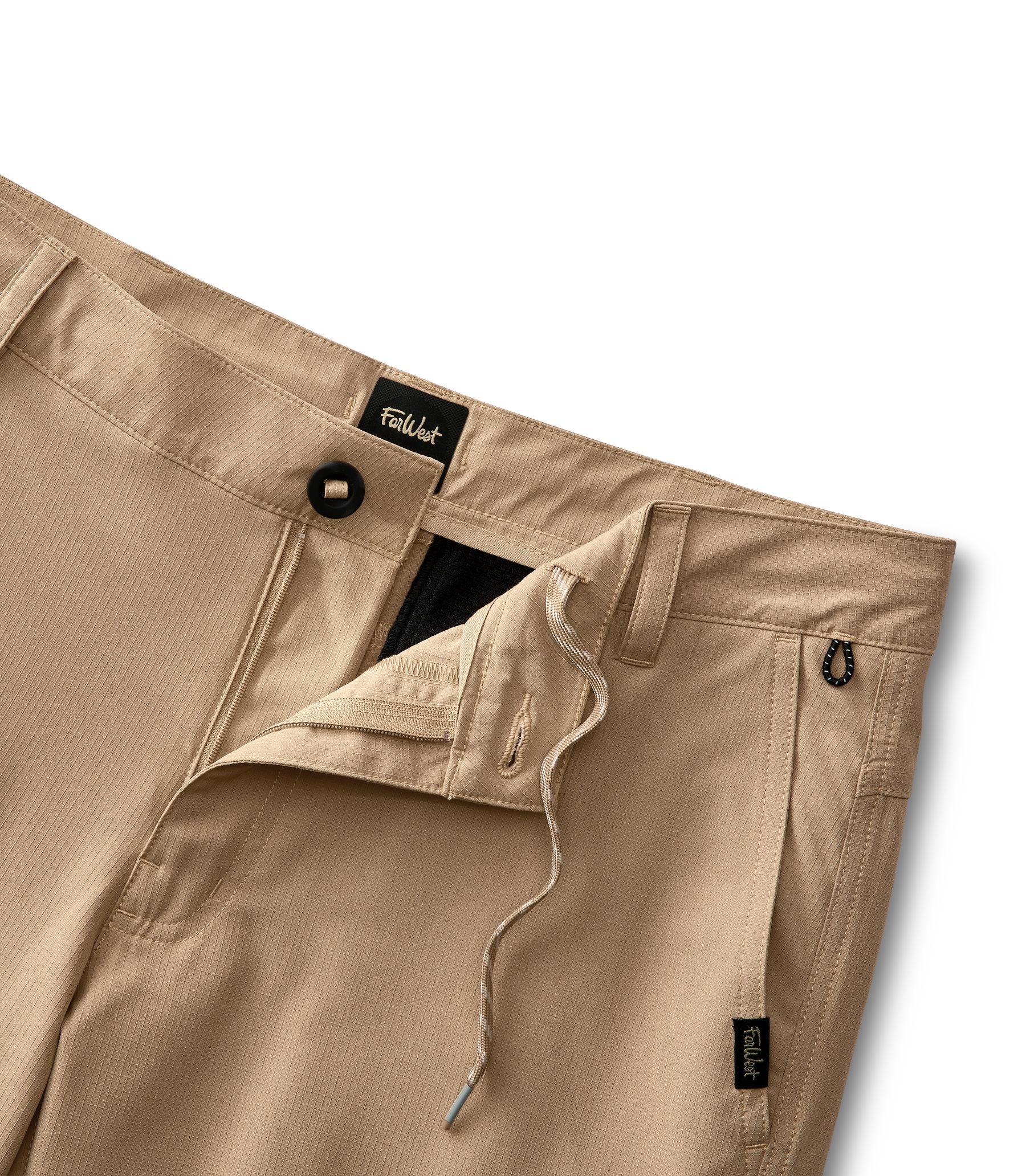 Farwest Men's Stretch Ripstop Cargo Hybrid Shorts