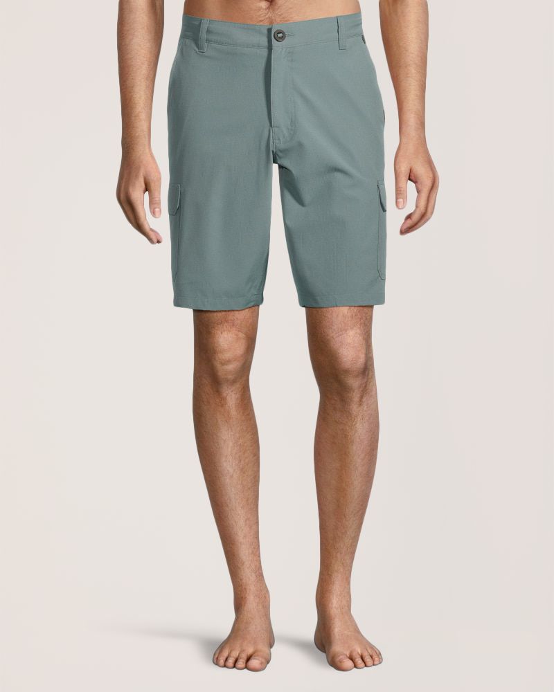 Farwest Men's Stretch Ripstop Cargo Hybrid Shorts