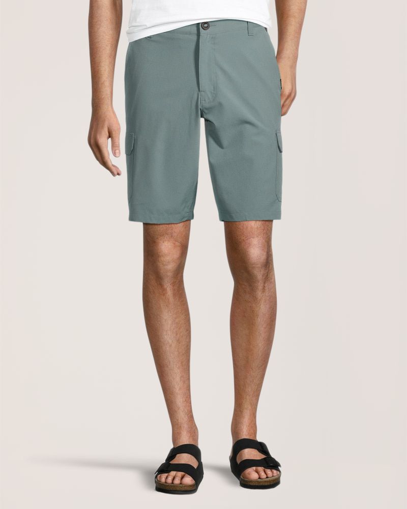 Farwest Men's Stretch Ripstop Cargo Hybrid Shorts