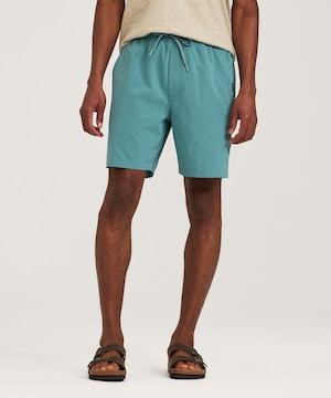 Short à séchage rapide perforé pour hommes, Volley, FarWest