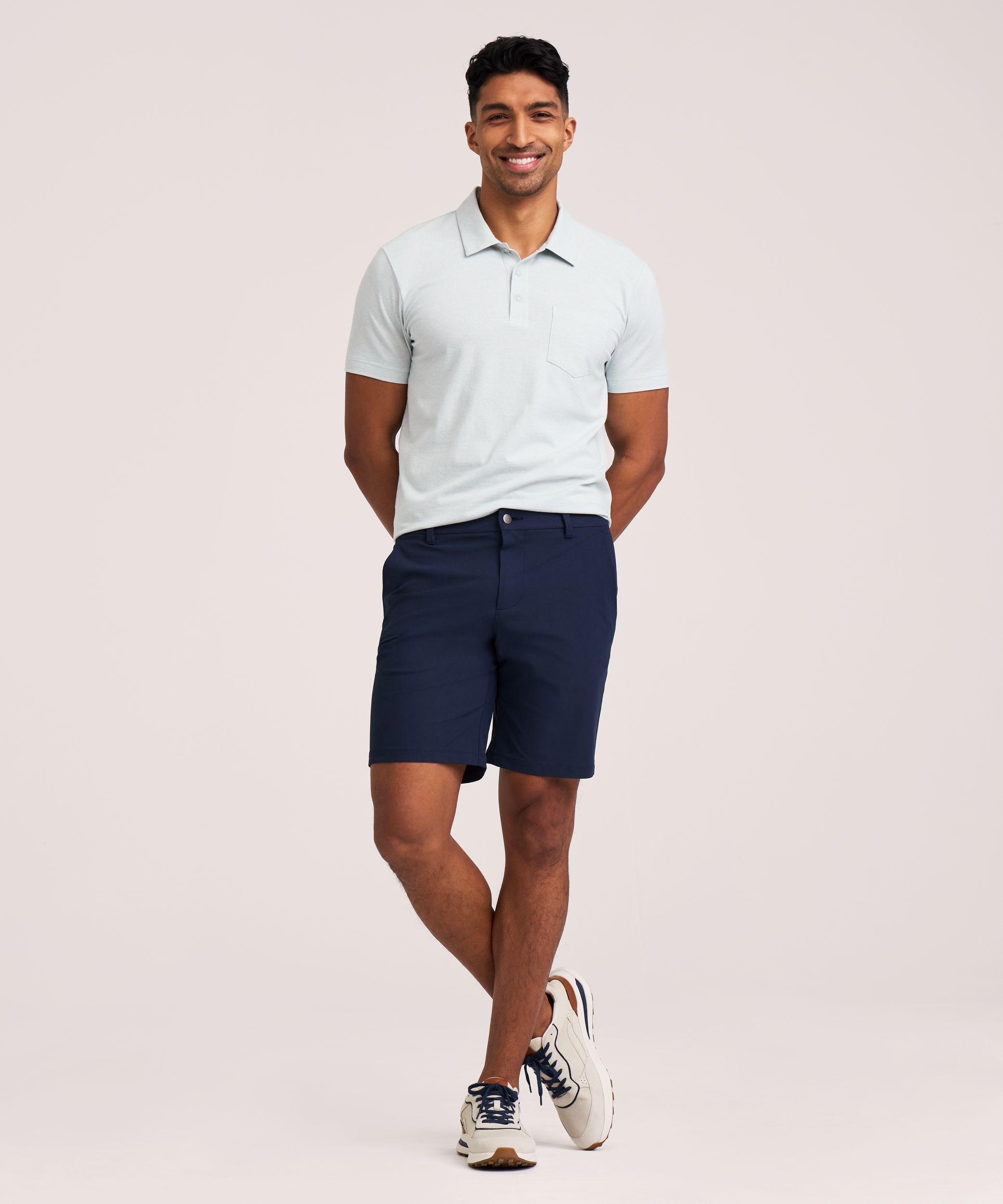 Short urbain décontracté 9 pouces pour homme, Denver Hayes Performance