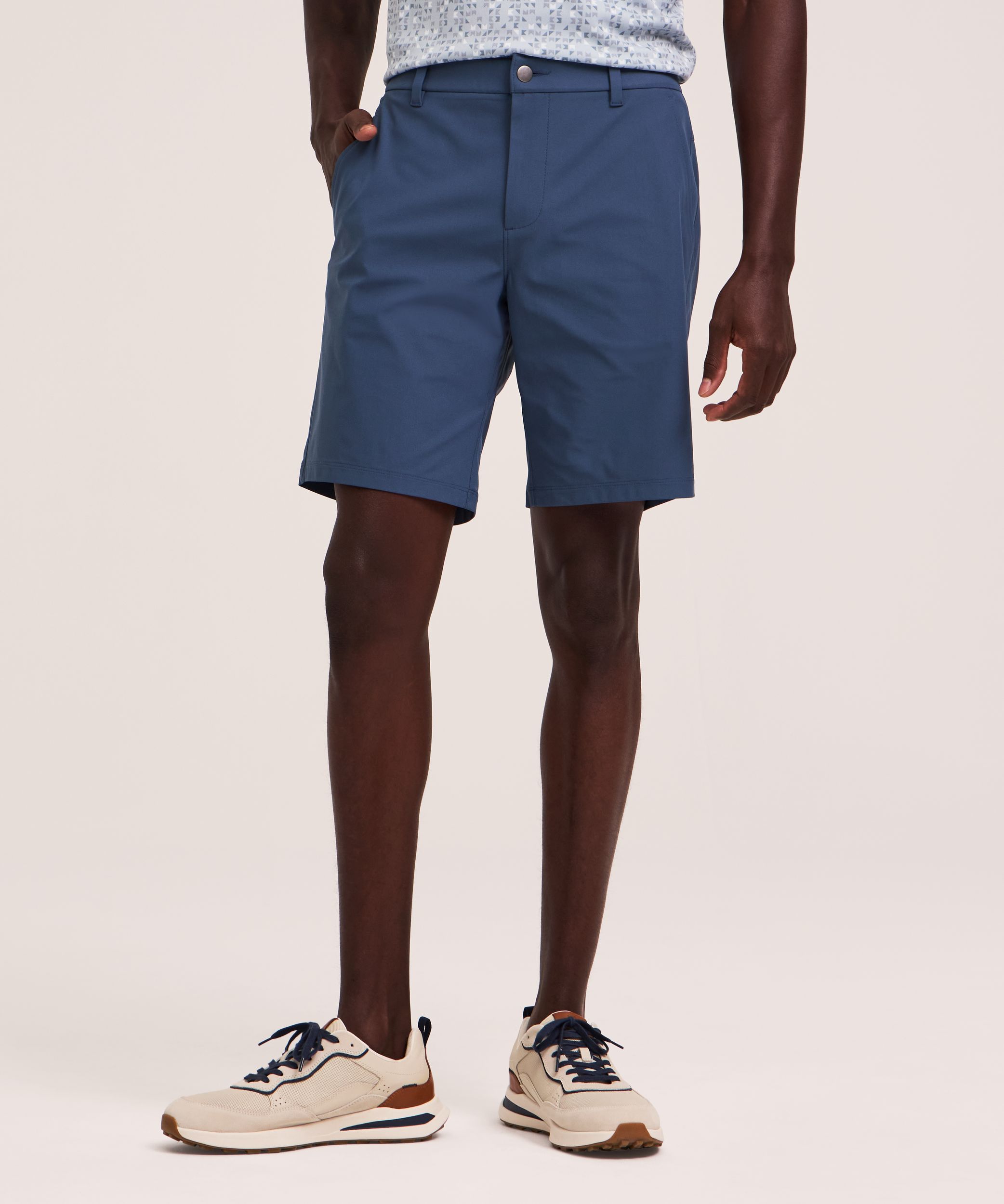 Denver Hayes Performance Men's Casual 9 Inch Hybrid Street Shorts