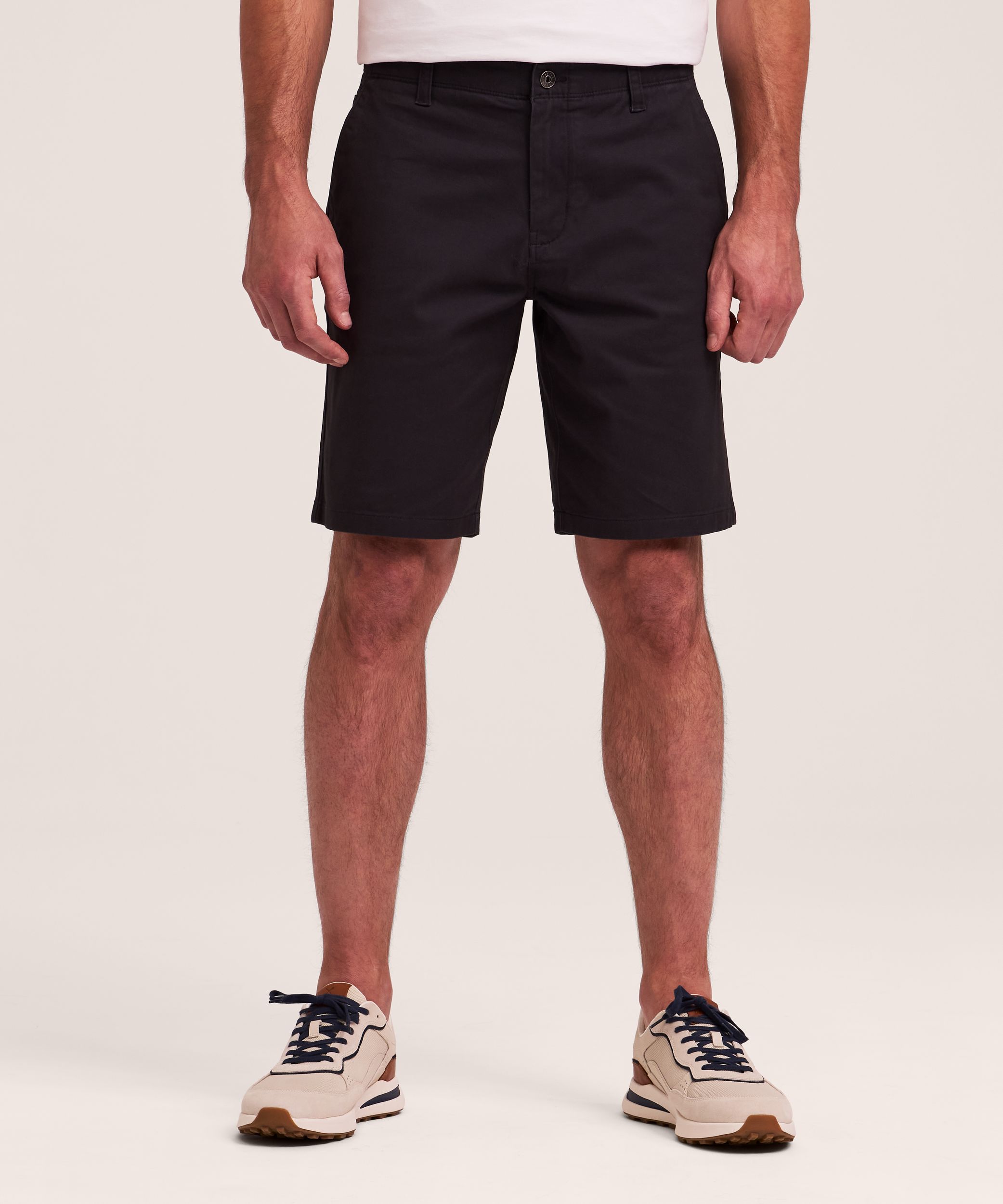 Short chino extensible décontracté 9,5 pouces pour hommes, Denver Hayes