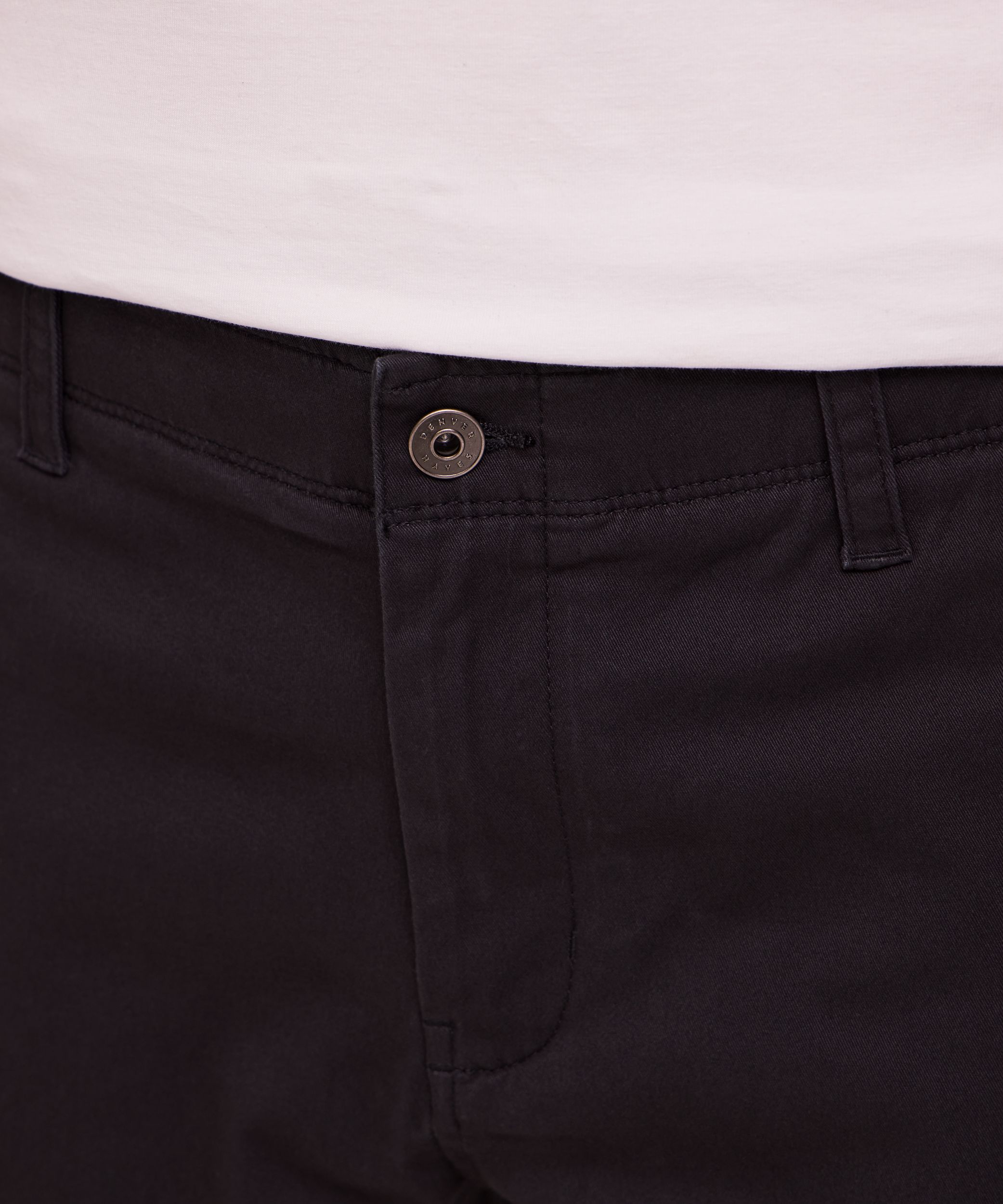 Short chino extensible décontracté 9,5 pouces pour hommes, Denver Hayes