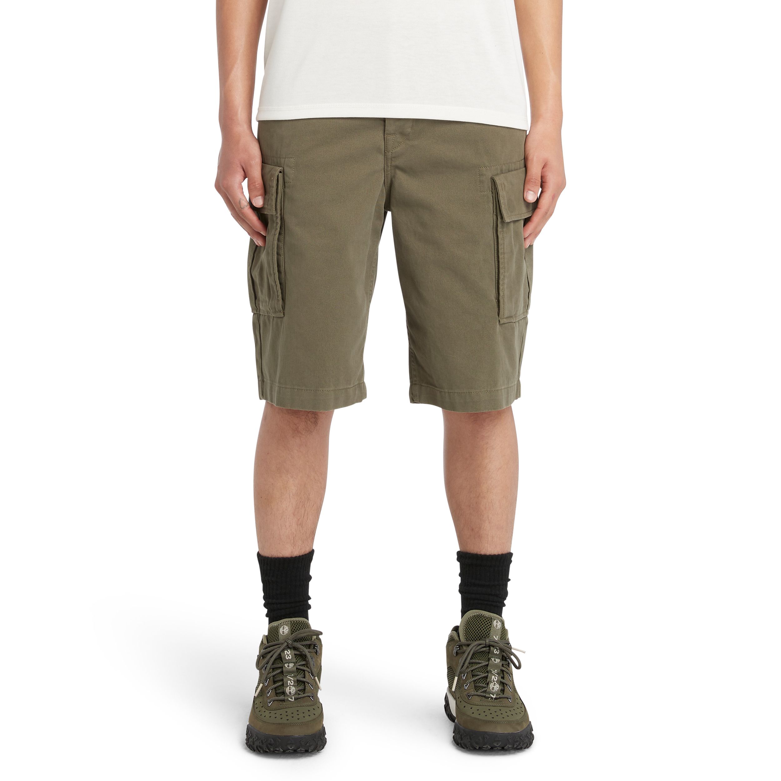 Timberland Men's Brookline Twill Cargo Shorts