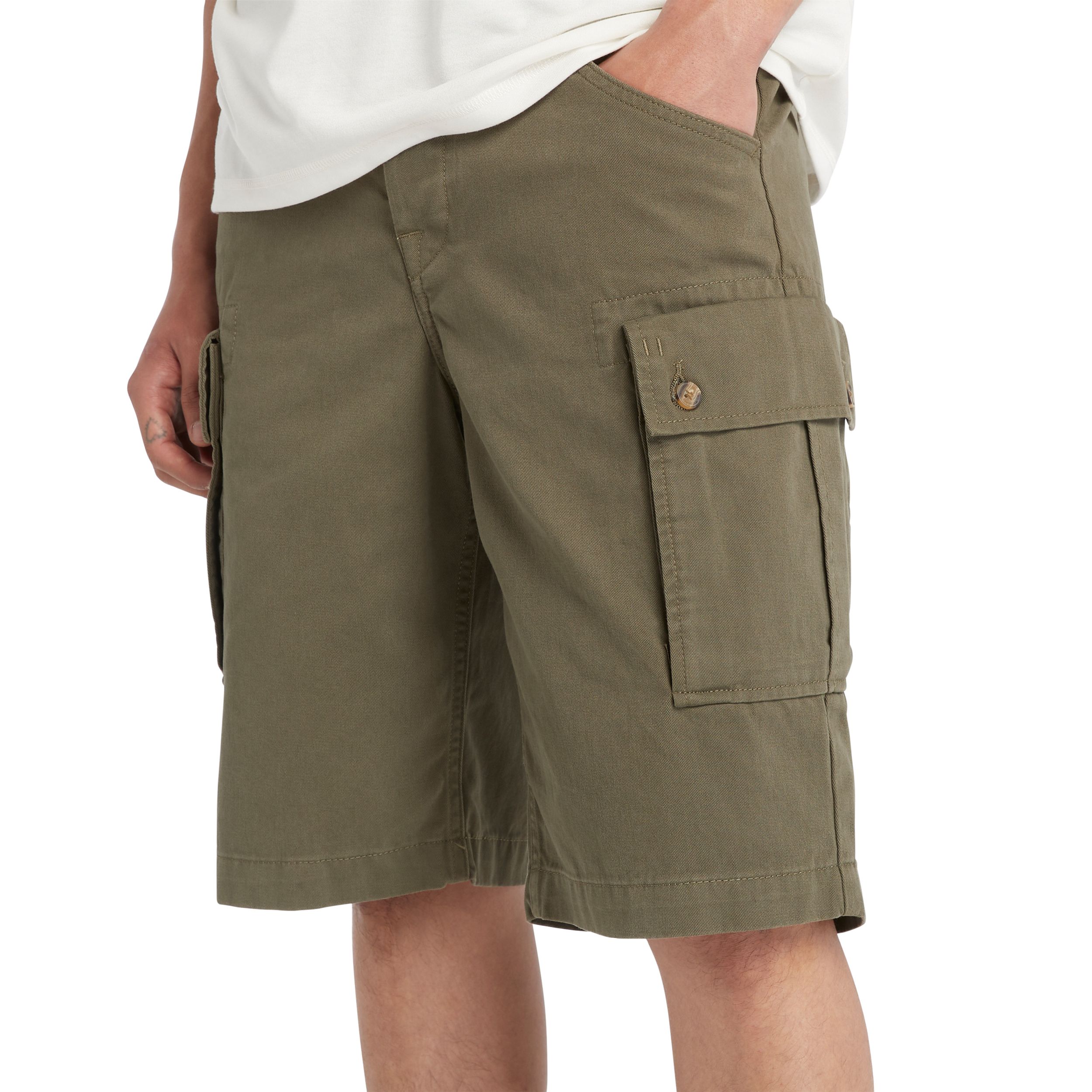 Timberland Men's Brookline Twill Cargo Shorts