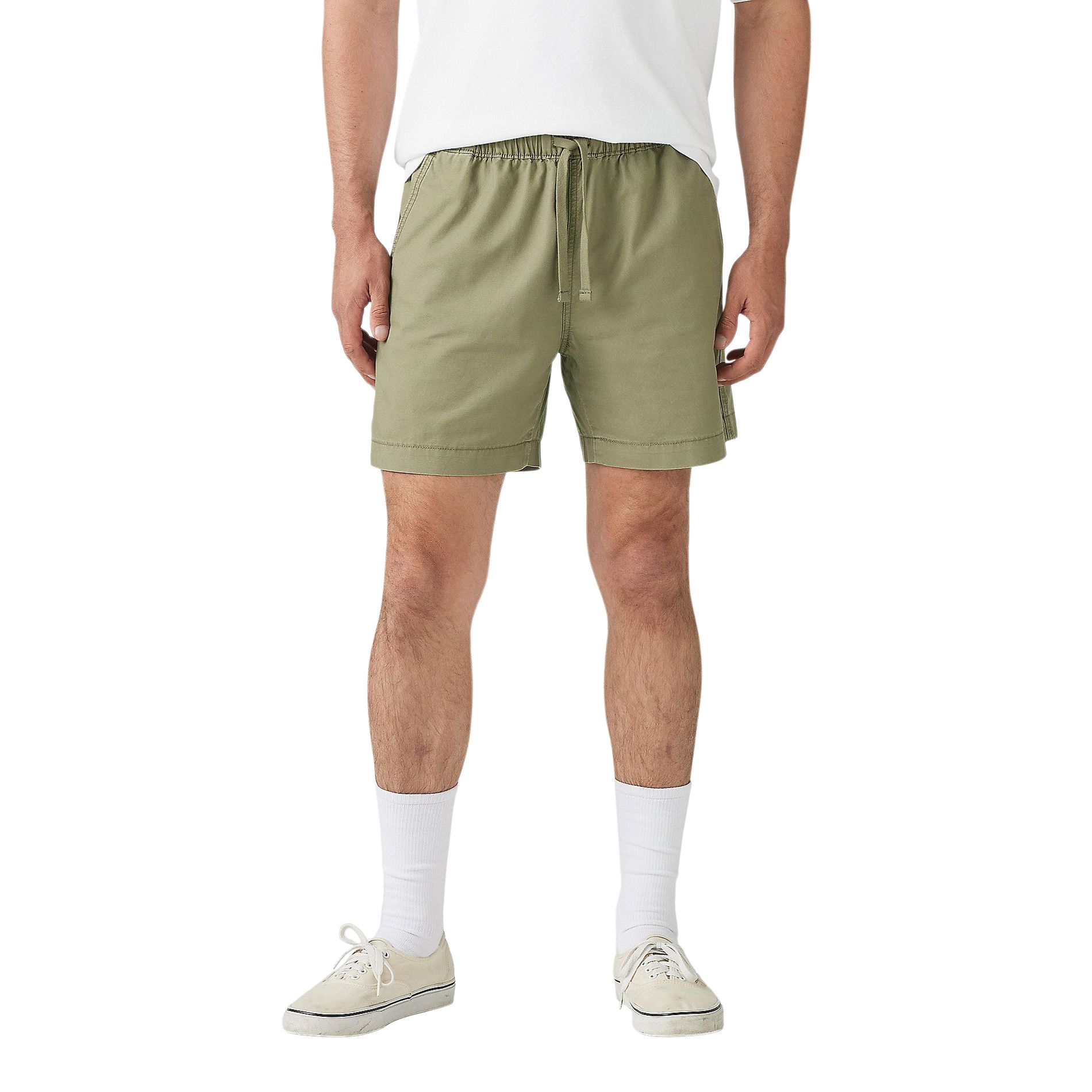 JustSun Short chino décontracté en coton pour homme avec taille