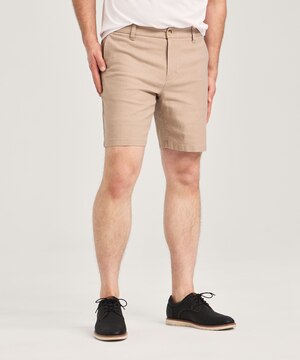 Short extensible en lin de 8 po pour hommes, Denver Hayes